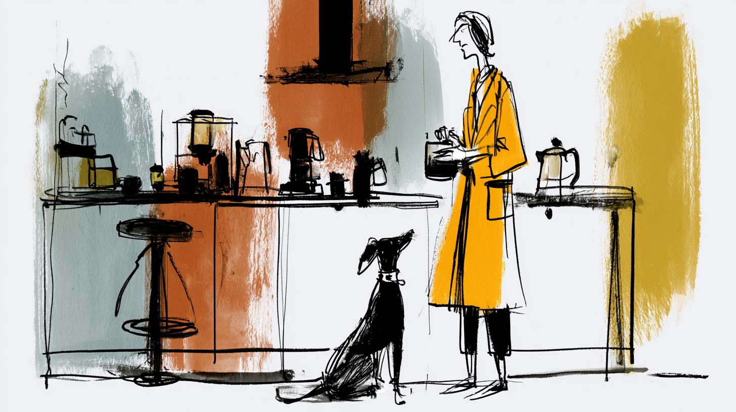 Hund und Mensch im gemeinsamen Alltag — Vertrauen und Intuition